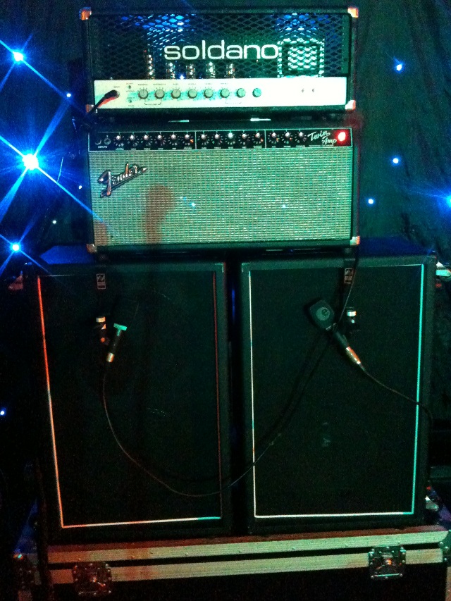 Dave Whiffin's amp rig